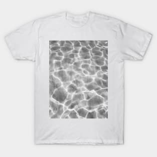 Crystal clear water, ocean bottom photography T-Shirt